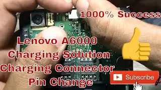 Lenovo A6000 Charging Problem | Charging Port Changing | Mobile Note Charging