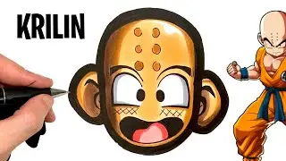 HOW COLOR KRILIN FROM DRAGON BALL