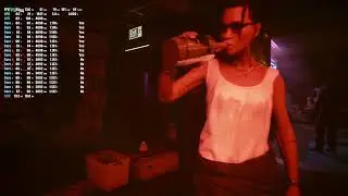 Тест ноутбука iRU Калибр 17ALC Cyberpunk 2077 средние, без RTX