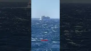 Royal Caribbean Anthem of the seas sailing the Caribbean Sea #sailing #royalcaribbean #cruise#shorts