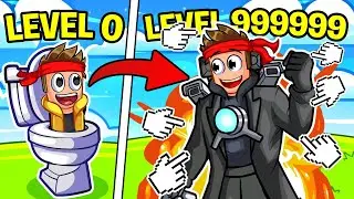 UNLOCK MAX LEVEL CAMERAMAN in Roblox Skibidi Toilet