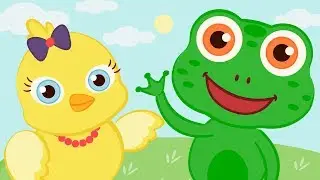 🐣CUCÚ y los POLLITOS 🐸 ♫ Canciones Infantiles de Leoncito Alado ♫ HD ☁️🦁☁️