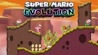 Playing Willymaker's Super Mario Evolution level pack