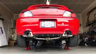 Honda S2000 AP2 Catback Install