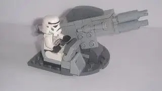 How to make a Lego Death Star Turret