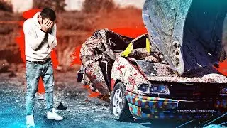 Уничтожение проекта МАШИНА ИЗ КОНФЕТ / РАЗДОЛБАЛИ СТАРОЕ АВТО В ХЛАМ / PRITULA