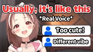 Korone’s Real Voice in Off-Mode on Twitter Space Is Too Cute[Hololive/EngSub/JpSub]