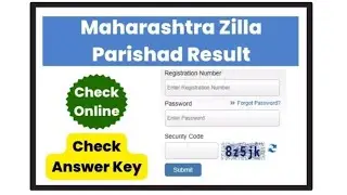 Maharashtra Zilla Parishad Result 2024; ZP Bharti Answer Key, Merit List