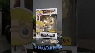 A better look at the new Zeke Jaeger Funko pop! #Funko #anime #attackontitan #shorts #funkopop