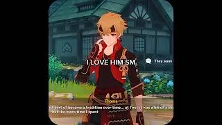I LOVE HIM #genshinimpact #genshin #thoma