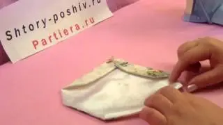 Квилтагами  (Origami,Quiltagami) - цветы из ткани 