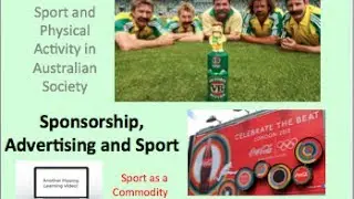 PDHPE HSC - Sport and Physical Activity in Australian Society - Sponsorship, advertising and sport