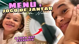 A LUNA ME AJUDOU A ESCOLHER O MENU E O JOCO DE JANTAR DO MEU CASAMENTO | DIÁRIO DA NOIVA Ep.06
