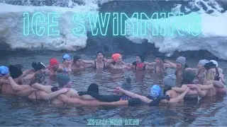 ICE SWIMMING - Iceland | Zimnolubni [4K] | Helgufoss