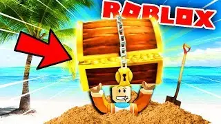 THE BEST BURIED TREASURES ON MY OWN PRIVATE ISLAND?! |  Roblox Treasure Hunt Simulator Gameplay