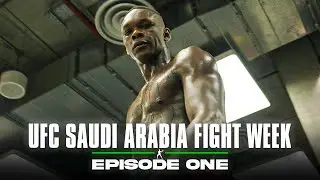 Israel Adesanya Arrives In Saudi Arabia For His First Non-Title Fight In 6 Years | UFC Saudi Arabia