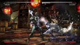 Cyber sub zero 50% meterless combo! Mkx