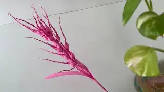 flower making ideas #youtubevideo #craft #papercrafts #origami #wheat #diy #decoration #papercraft