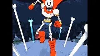 Undertale:Драка с папирусом