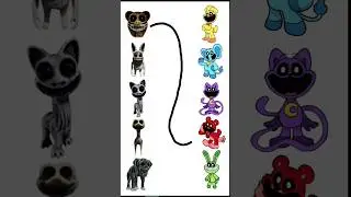 POV Match the Zoonomaly characters with their Smiling Critters version | Zoonomaly 9
