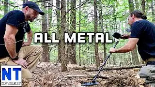 Its remarkable how ground conditions matter metal detecting Fisher F19 all metal mode