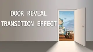 Door reveal transition effect || tutorial in Premiere Pro || masking adobe premiere pro