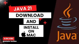 How to Install Java on MAC | Install Java JDK (2024)