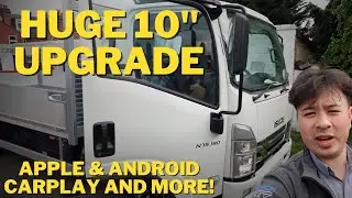 Isuzu N75 Recieves Navigation that won't take you down narrow lanes!!