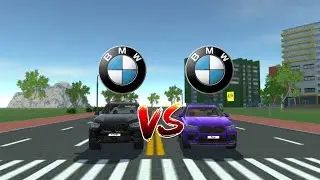 BMW X5M Против BMW X6M Сравнения Двух Легендарных Тачек В Car Simulator 2