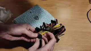 Распаковка Chieftec GPS-600A8 600W с Rozetka