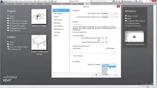 Accessing Revit Options TUTORIAL REVIT ARCHITECTURE