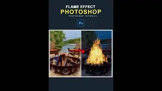 How to make fire flame effect in Photoshop | Photoshop tricks and tips