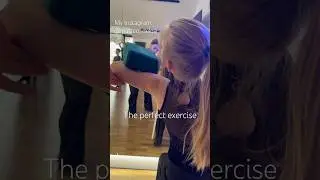 Small exercise for you girls! 😊 #ballroom #ballroomdance #dancesport #exercise