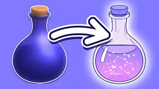 How I Made a 3D Magic Potion in Spline