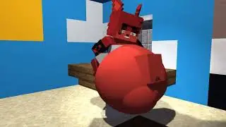 Minecraft Foxy vore animation