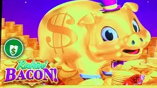 Rakin' Bacon Slot Play at Circa