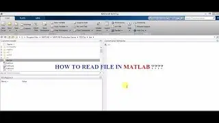 How to read file in MATLAB