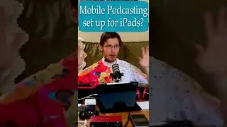 Why 2 iPad for podcast set up? Mobile podcasting set up for iPads (What You Need?) #Shorts
