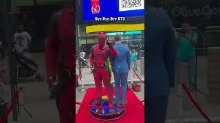 BTS Deadpool x Wolverine x Nickpool 🎥: @dre_da_dancer @AlmightyArcher @Shafar_sjc #deadpool