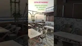 Dera by Nawabz opening soon in #jajmau #kanpur  open  terrace restaurant #viral #shorts #yummy #food