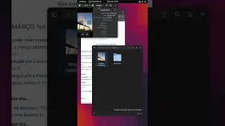 O novo GNOME 44 pode fazer isso! | Fedora 38 Beta #shorts