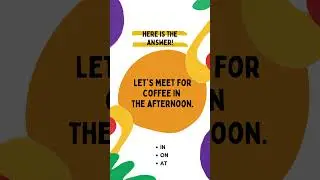 Grammar - Prepositions of Time & Place - Set 16 - Aptis Activity | 