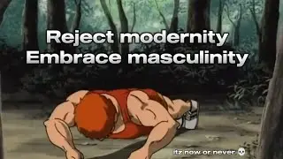 anime workout motivation with music | reject modernity embrace masculinity song 💪🔥
