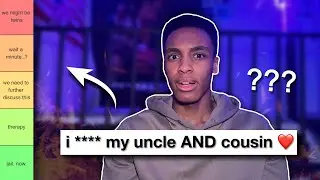 RANKING YOUR MOST INSANE CONFESSIONS *i'm concerned...*