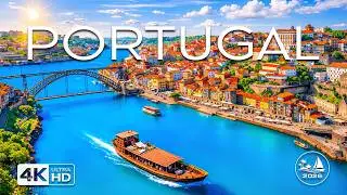 [4K] Portugal 🇵🇹 Stunning Atlantic Coast, Historic Cities & Golden Beaches | Aerial Views (2026)