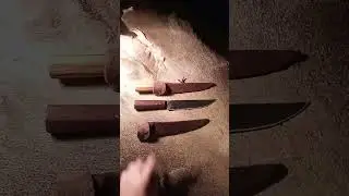 Barktanned Knife Sheaths #americanhistory #shorts #knives