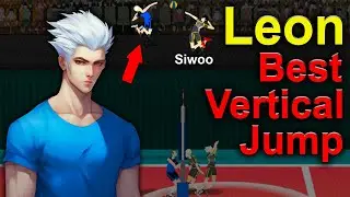 Leon vs All Star. Best Vertical Jump. Volleyball little giant. The Spike. Volleyball 3x3