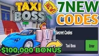 ⚠️ EXCLUSIVE ⚠️ ALL WORKING CODES For Taxi Boss October 2025 - Roblox Taxi Boss Codes 2025