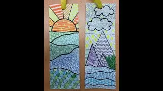 Bookmark Doodles Art Project