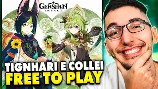 ATIREI NO TIGHNARI & COLLEI  NA F2P I Genshin Impact
